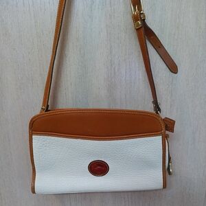 Dooney & Bourke all weather leather two tone purse.